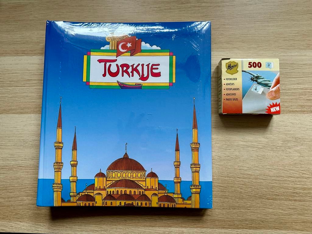 Henzo fotoalbum Turkije, NIEUW in folie mét doosje plakkers, Ophalen of Verzenden, Nieuw, Fotoalbum
