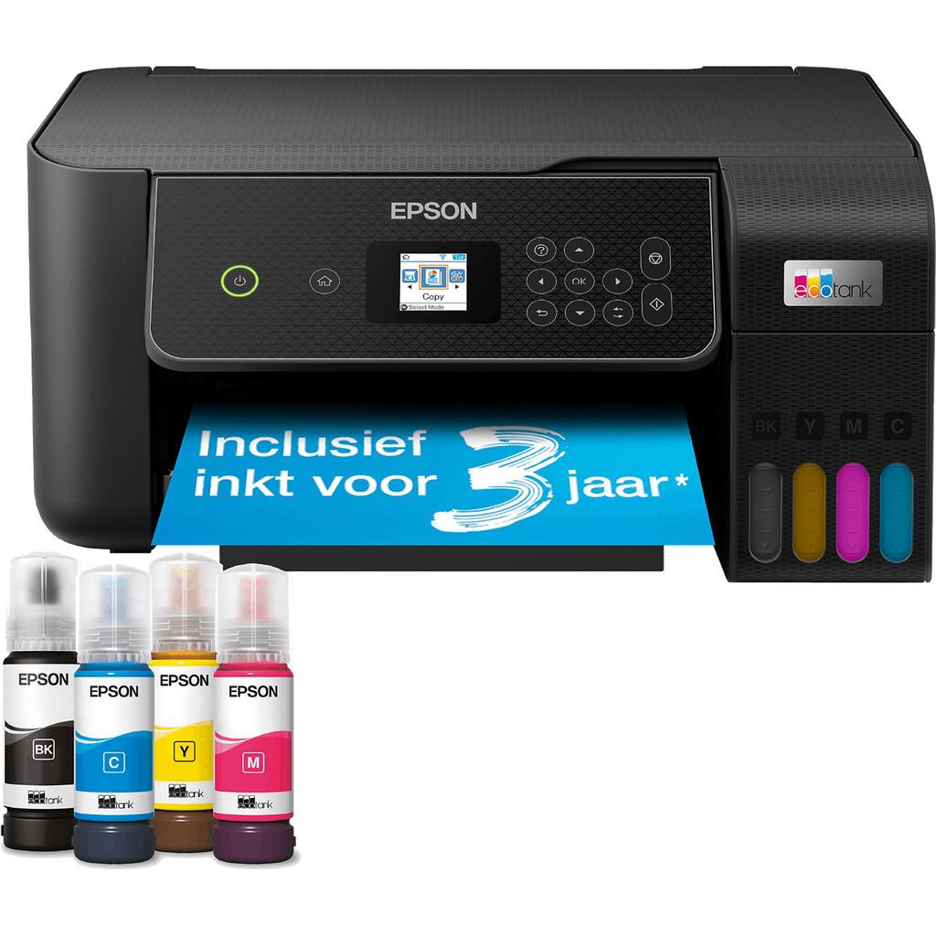 Epson EcoTank ET-2870 All-in-One Inkttank Printer Nieuw!, Computers en Software, Printers, Zo goed als nieuw, Ophalen of Verzenden