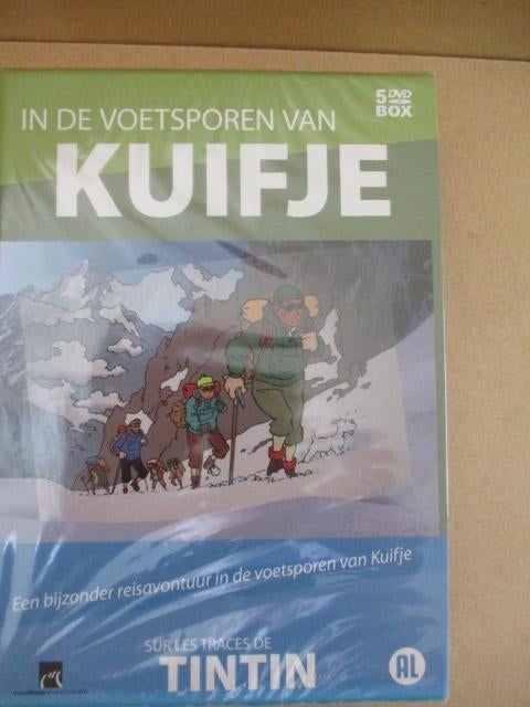 adv10915 kuifje 5 dvd box, Ophalen, Kuifje, Gebruikt, Overige typen