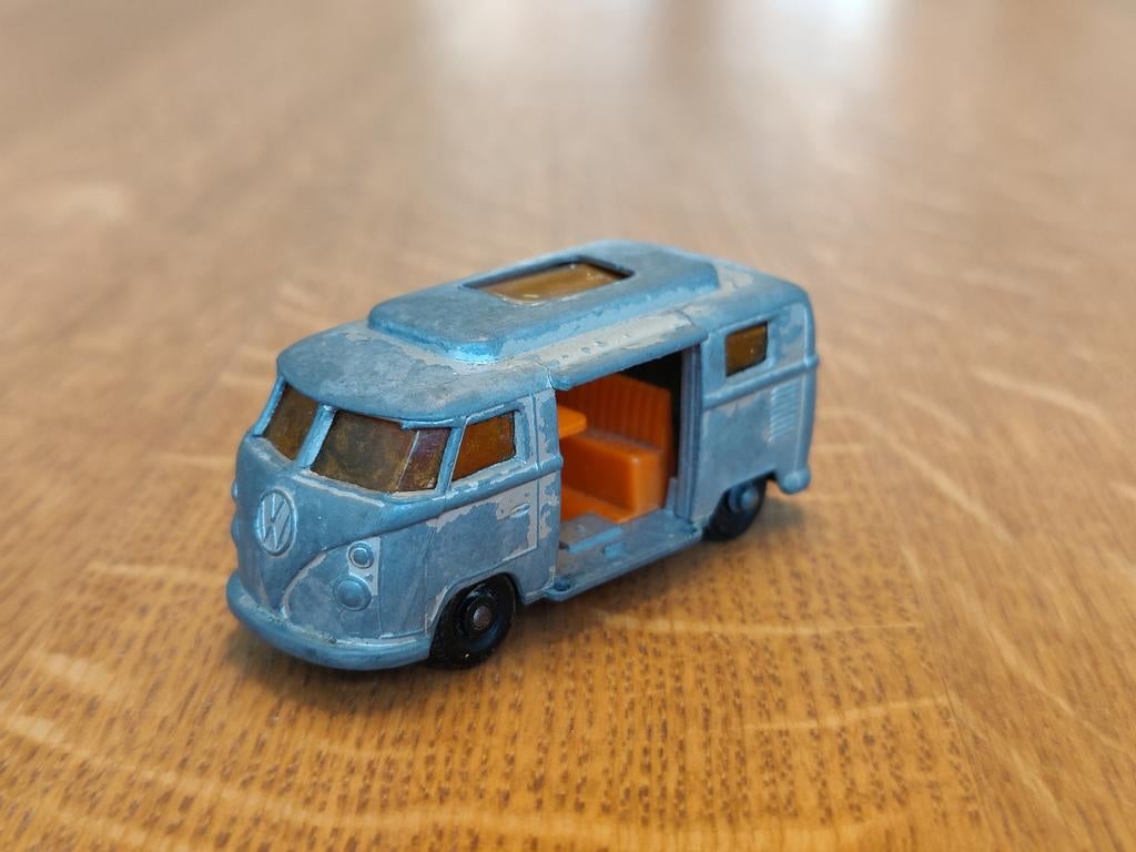 Matchbox Volkswagen T1 Bus Camper, Ophalen of Verzenden, Zo goed als nieuw, Auto