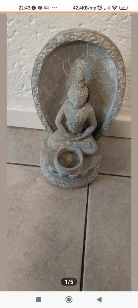 30 cm., betonnen, Ophalen of Verzenden, Zo goed als nieuw