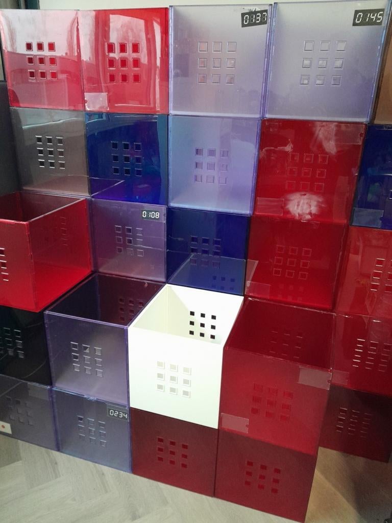 35 a 40 Lekman bakken Ikea, Ophalen, Minder dan 50 cm, Zo goed als nieuw, Minder dan 40 cm