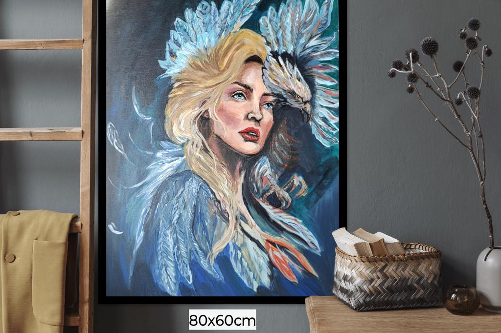 Liberty, Oorspronkelijke maker, Nieuw, Ophalen of Verzenden, Schilderij