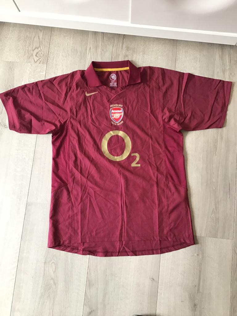 Nieuw voetbalshirt Arsenal afscheid Thierry Henry 2XL, Nieuw Nike voetbalshirt Arsenal afscheid Thierry Henry 2XL, Shirt, Nieuw