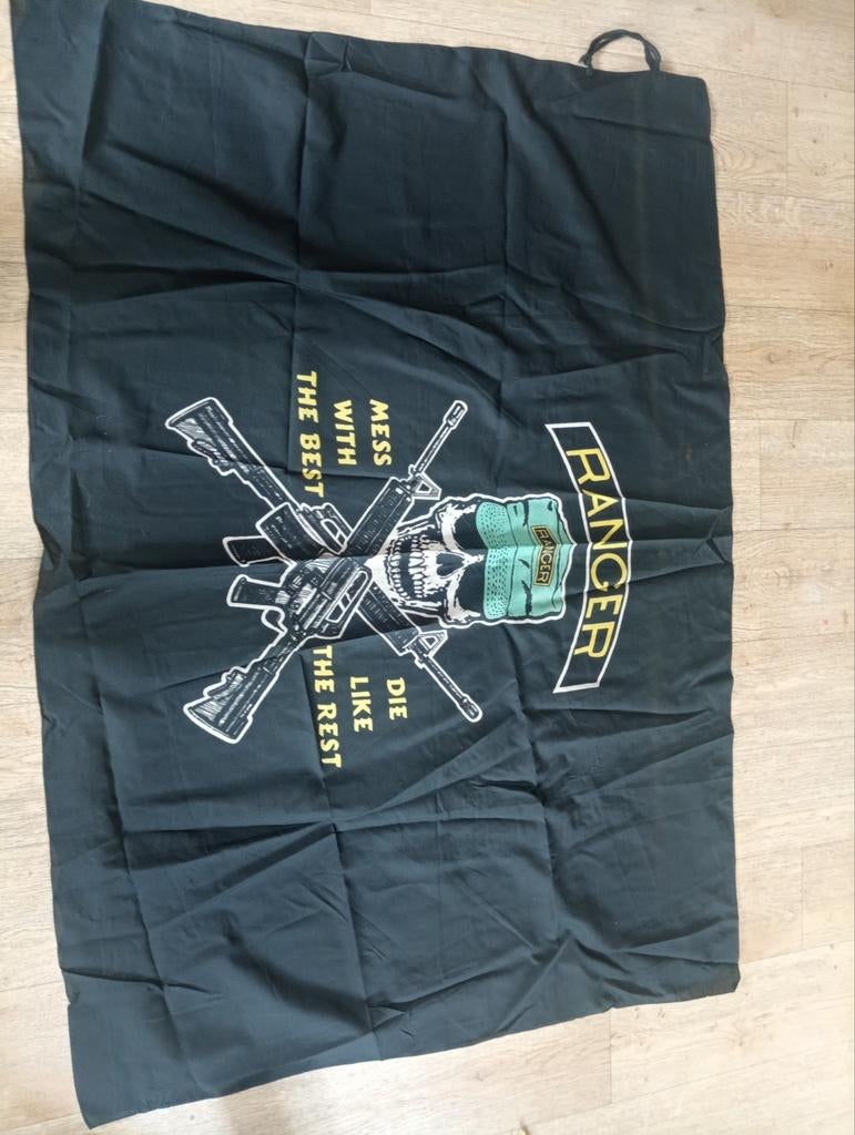 Vlag mess with the best, Ophalen of Verzenden