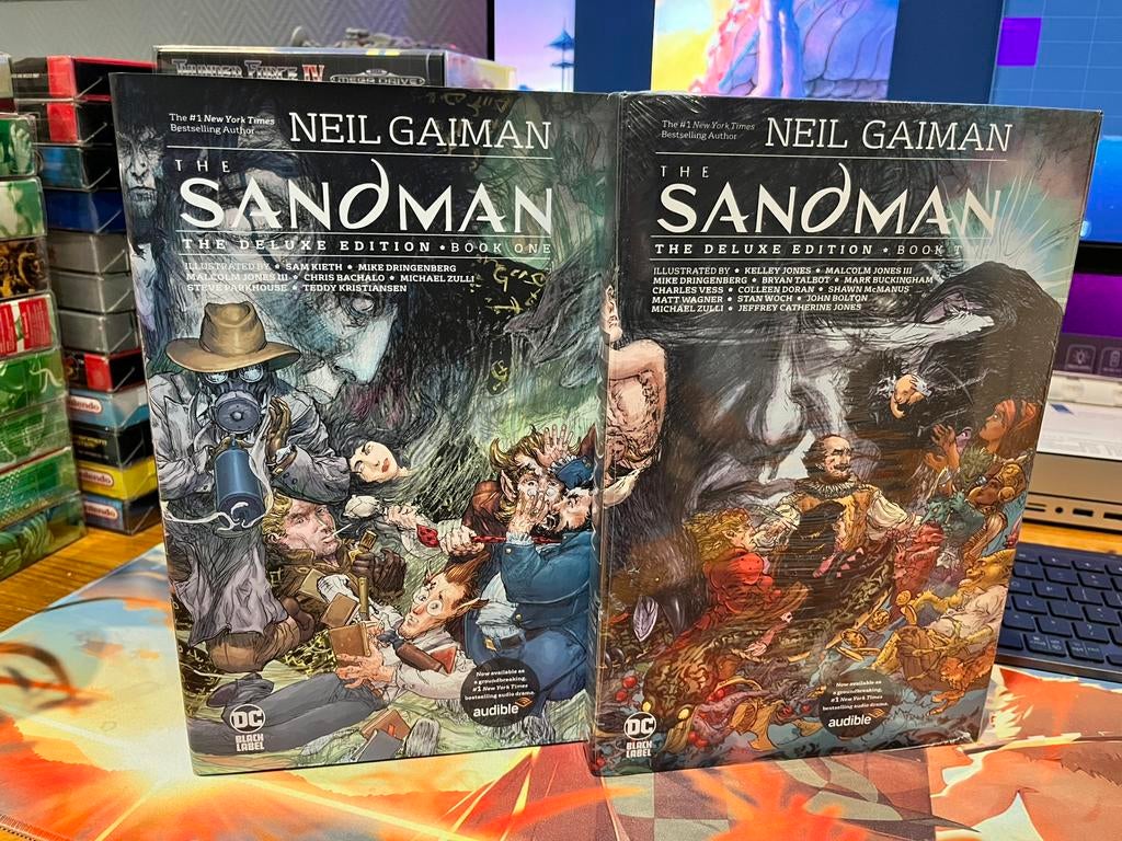 Sandman Deluxe Edition - HC - Book 1 & 2, Boeken, Meerdere comics, Ophalen of Verzenden, Zo goed als nieuw, Amerika