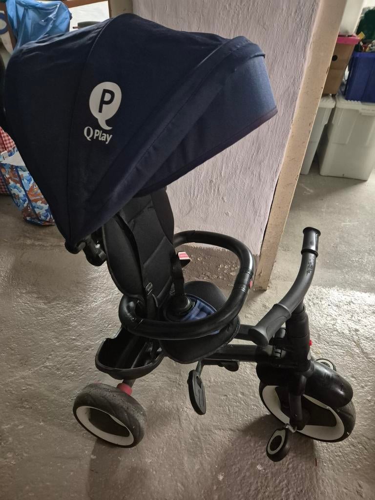 Qplay driewieler., Ophalen