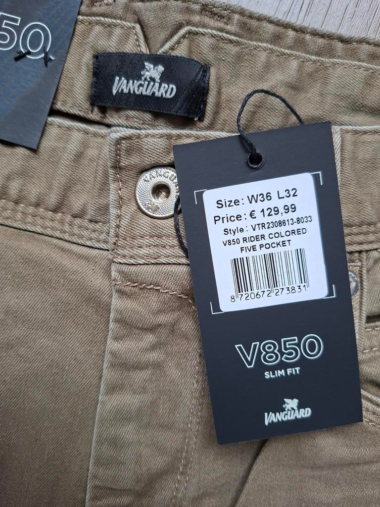 VANGUARD V850 slimfit jeans W36 L32, W36 - W38 (confectie 52/54), Overige kleuren, Nieuw, Ophalen of Verzenden