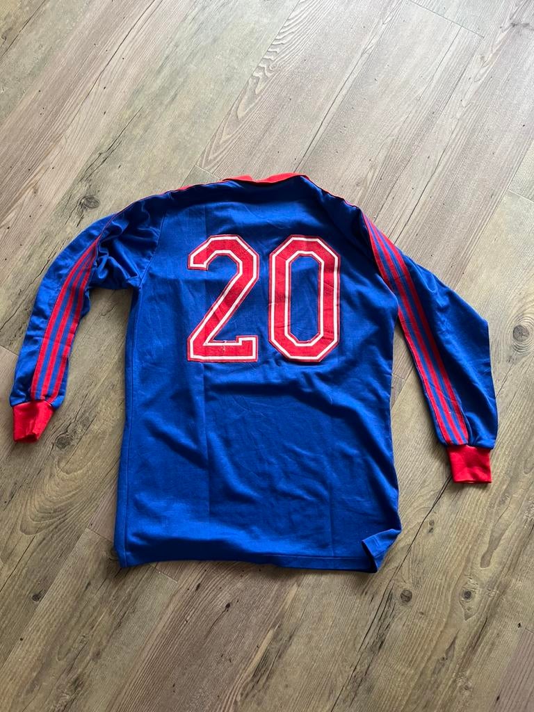 Hfc haarlem matchworn shirt 1981, Maat L, Ophalen of Verzenden, Zo goed als nieuw, Shirt