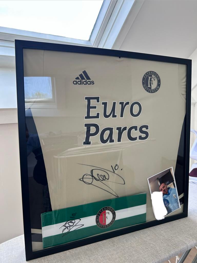Orkun Kokcu - Feynoord Gesigneerd tenue met aanvoerdersband, Verzamelen, Sportartikelen en Voetbal, Ophalen of Verzenden