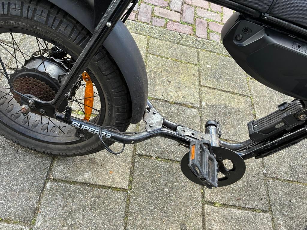 Super 73 s2 zwart, Overige merken, Gebruikt, Ophalen of Verzenden, 59 cm of meer