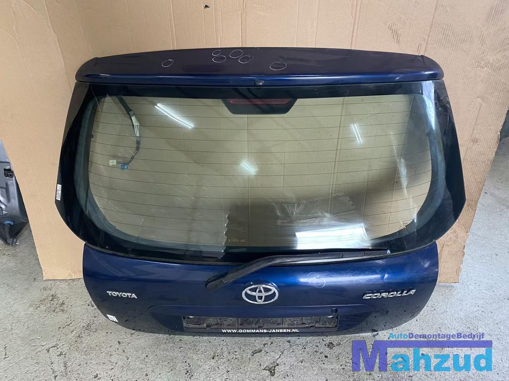 TOYOTA COROLLA E12 Blauw achterklep 2001-2007, Info@toyota.co.jp, Gebruikt, Deur, Toyota Motor Corporation