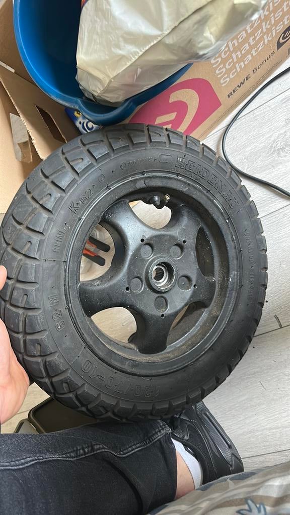 Hexa achtervelg met band, Ophalen of Verzenden, Zo goed als nieuw, Overige typen, Piaggio