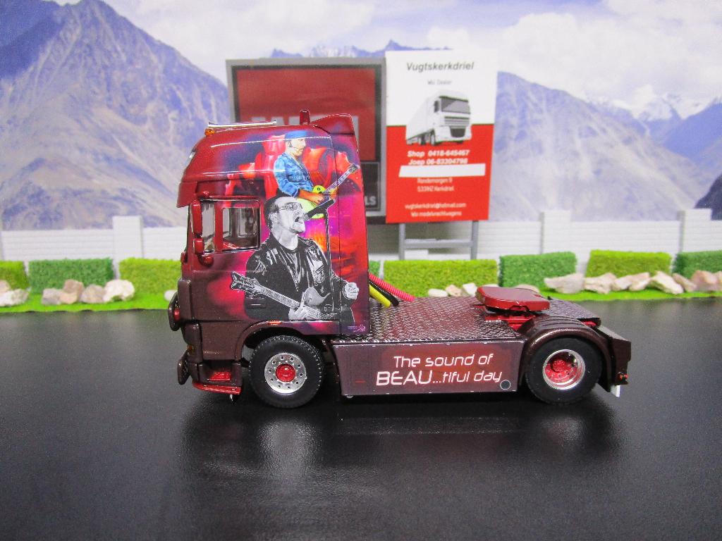 Wsi 01-4506 Transports Beau , Daf XF ssc 4x2, Hobby en Vrije tijd, Modelauto's | 1:50, Ophalen, Nieuw, Bus of Vrachtwagen, Wsi