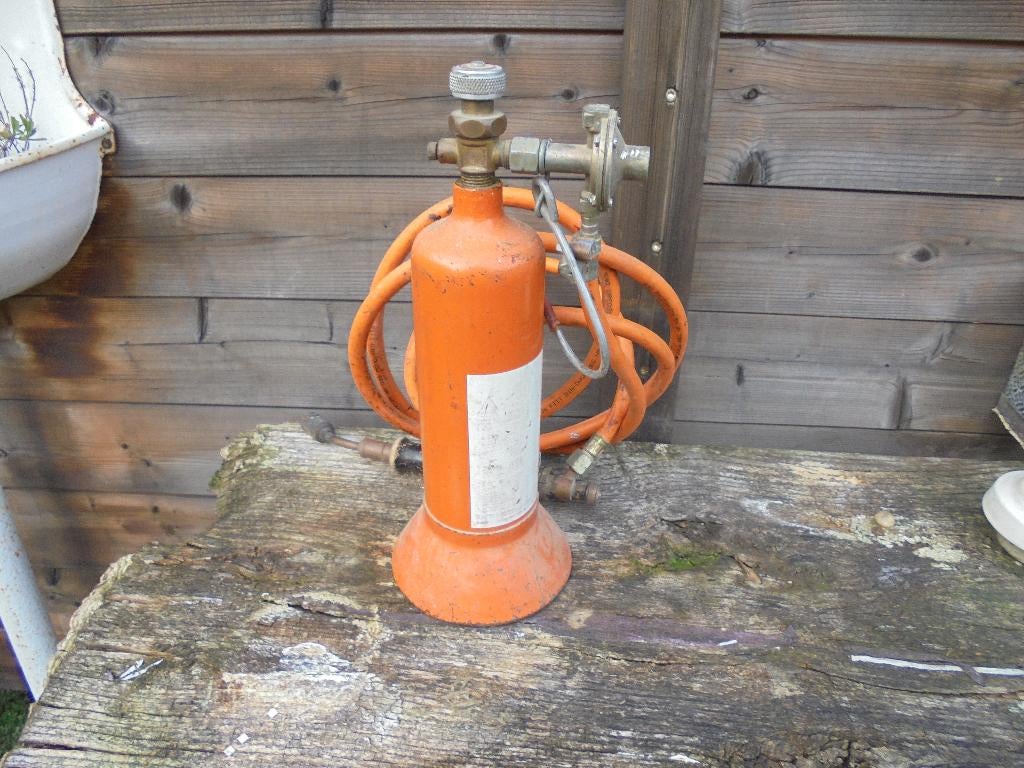 Soldeer brander voor loodgieters werk, Overige materialen, Gebruikt, Overige kleuren, Overige typen