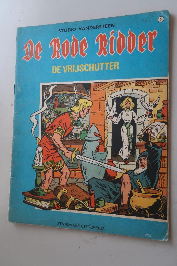 De rode ridder-de vrijschutter1971, Eén stripboek, Ophalen of Verzenden, Gelezen