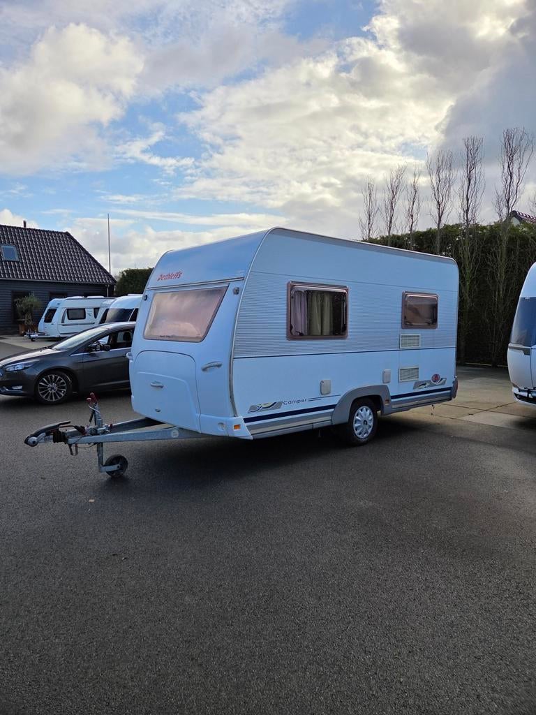 Caravan dethleffs Camper 395 HK, Caravans en Kamperen, Caravans, Rondzit, Particulier, Dethleffs, Luifel