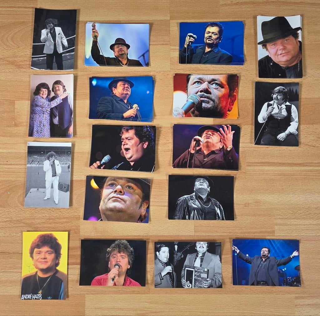 André Hazes Foto's - 17 Diverse Afbeeldingen, Ophalen, Gebruikt, Foto of Kaart
