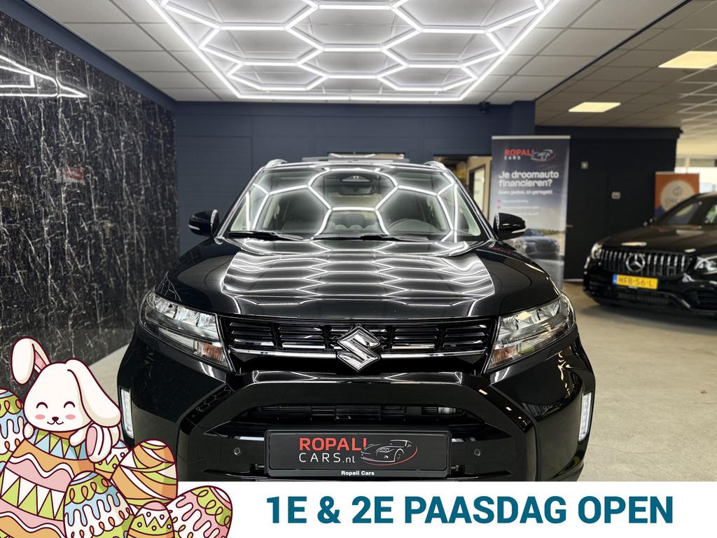 Suzuki Vitara 1.4 Boosterjet Style Smart Hybrid / PANO / WIN, Voorwielaandrijving, Zwart, 4 cilinders, Zwart
