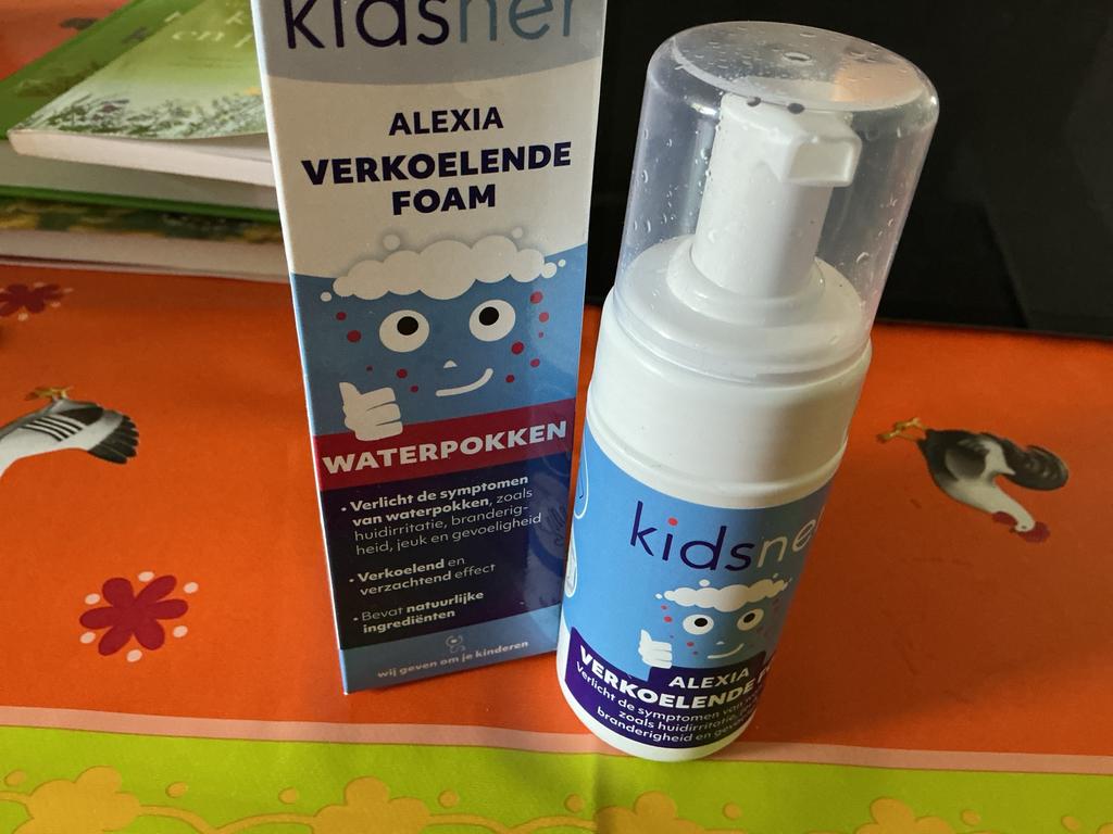 Kidsner Alexia verkoelende foam waterpokken, Ophalen, Gebruikt