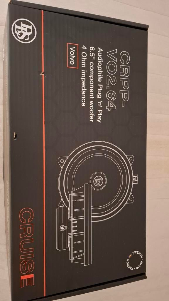 DLS Cruise CRPP-VO2.64 16 cm auto speakers voor Volvo, Auto diversen, Ophalen of Verzenden, Nieuw