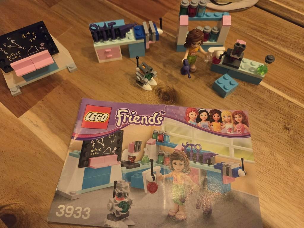 LEGO friends 3933 - Olivia's Laboratorium, Ophalen, Lego, Friends, Complete set