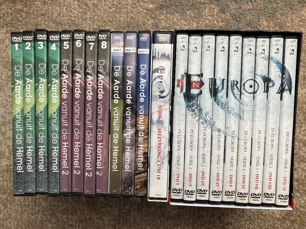 NL natuur docu's DVD - t.e.a.b., Gebruikt, Alle leeftijden, Boxset, Natuur