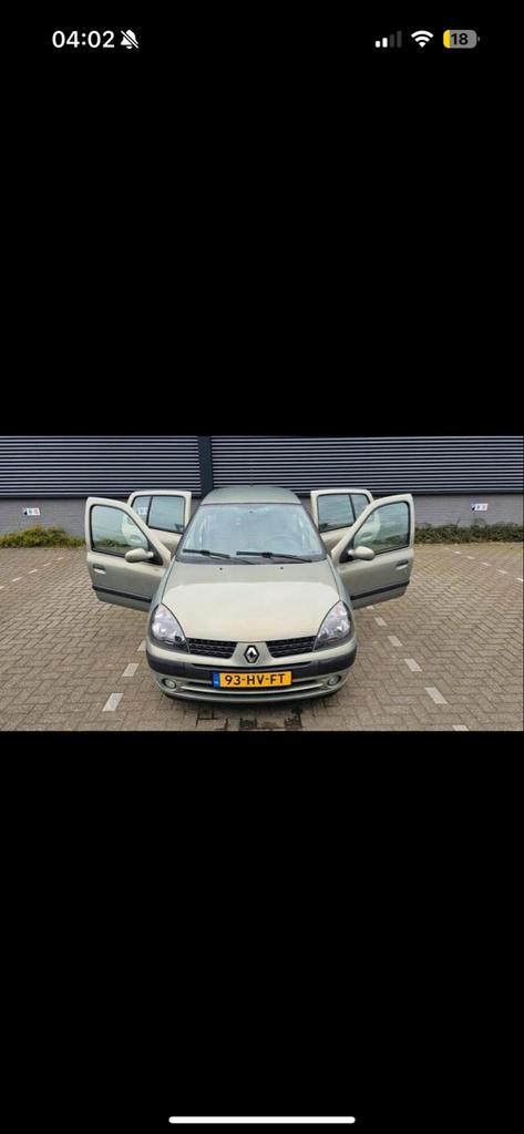 Renault Clio 1.2 16V RN 5DR Euro 2000 2002 Bruin, Auto's, Renault, Particulier, Clio, Benzine, B, Hatchback, Handgeschakeld, Origineel Nederlands
