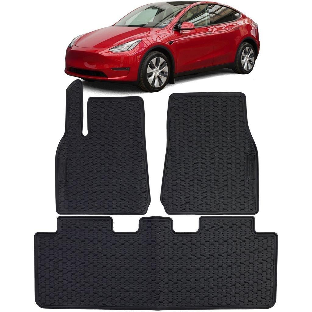 Rubberen Wintermatten Voor Tesla Model Y Modder Matten, Ophalen of Verzenden, Automotive Parts, A.parts@hotmail.nl, Trasmolenlaan 12 3447 GZ Woerden