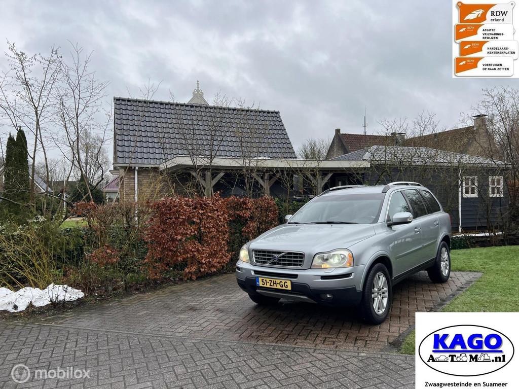Prachtige Volvo XC90 2.4 D5 Summum bj 2008 nwe d-riem+apk, Gebruikt, 241 €/maand, Navigatiesysteem, 7 stoelen