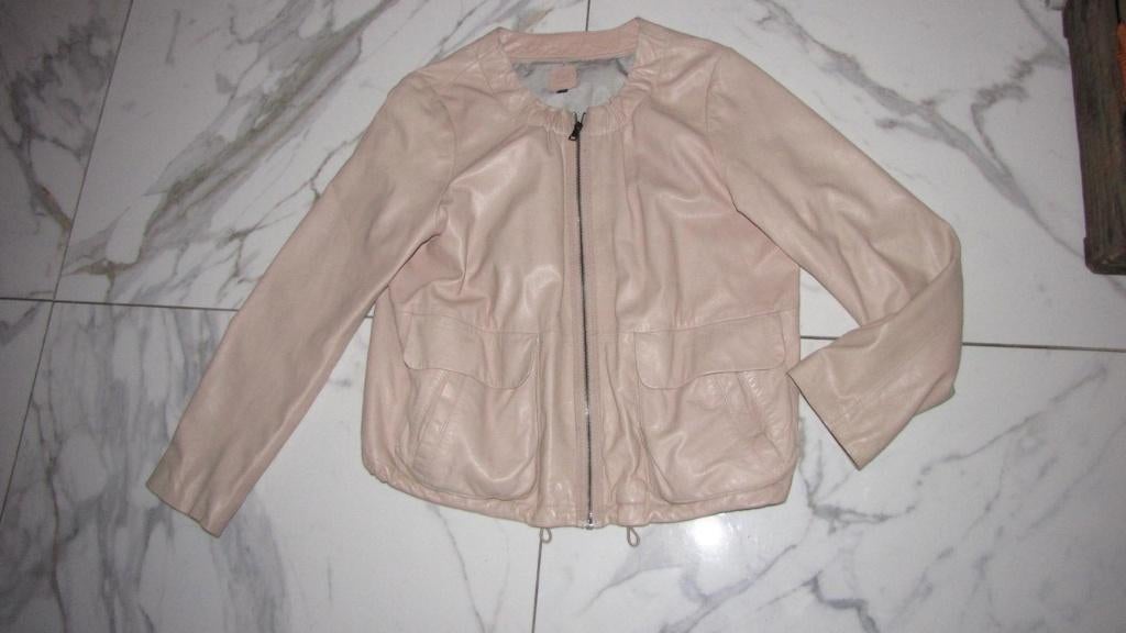 46 GAP zacht leren jack XL, Ophalen of Verzenden, Zo goed als nieuw, Maat 46/48 (XL) of groter, Roze