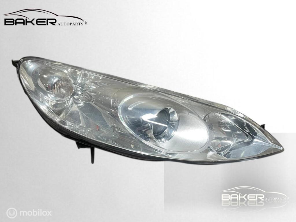 Koplamp rechts Peugeot 407 ('04-'10) 0301213274, Gebruikt, Ophalen of Verzenden, Peugeot, Peugeot