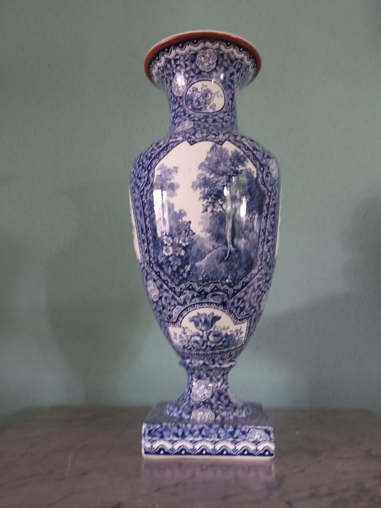 Villeroy en boch kingsize vaas met het decor flamand, Ophalen of Verzenden