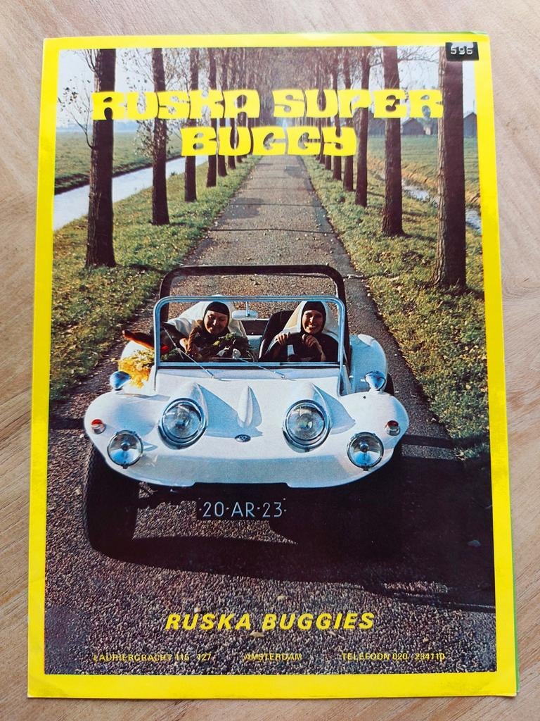 Ruska super buggy NL folder, Ophalen of Verzenden, Zo goed als nieuw, Overige merken