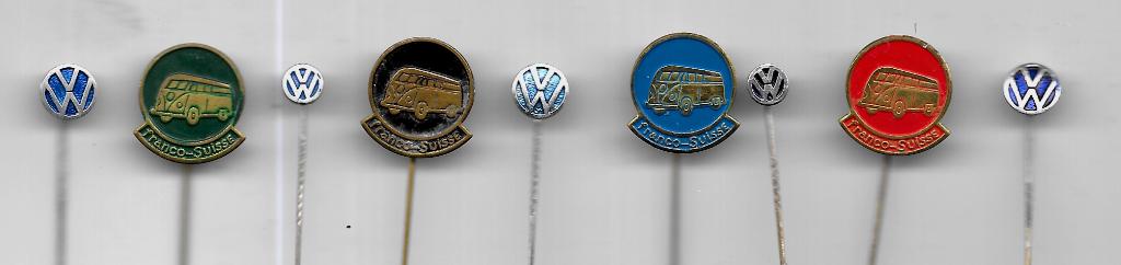 9 VOLKSWAGEN AUTO SPELDEN VERSCHILLENDE, Ophalen of Verzenden, Gebruikt, Merk, Speldje of Pin