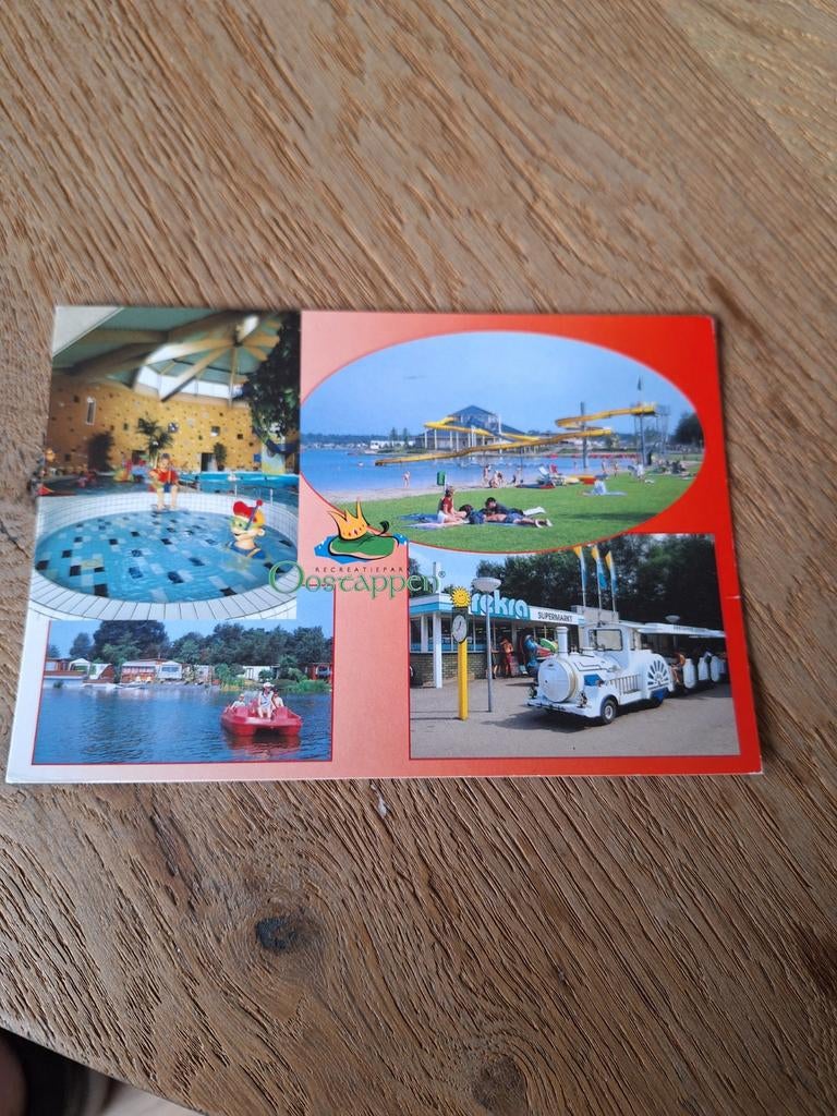 Ansichtkaart Recreatiepark Oostappen Asten-Ommel, Ophalen of Verzenden, 1980 tot heden, Gelopen, Noord-Brabant