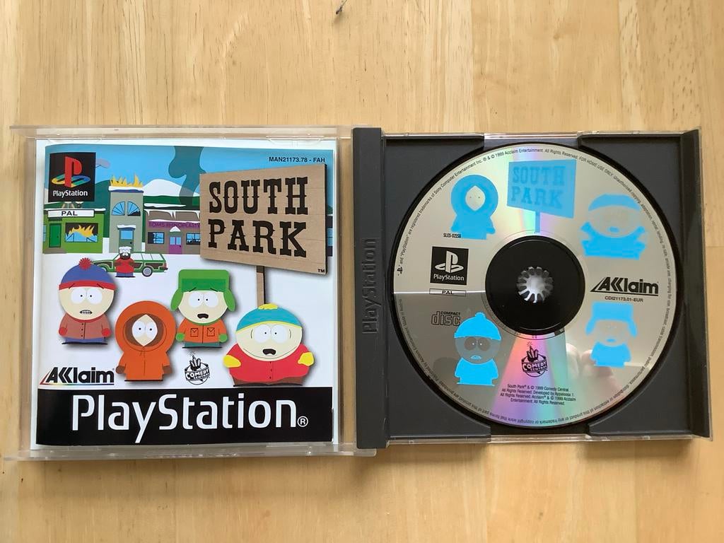 South Park - PlayStation 1 (PS1) PAL, Spelcomputers en Games, Games | Sony PlayStation 1, Gebruikt, Overige genres, 1 speler, Ophalen of Verzenden