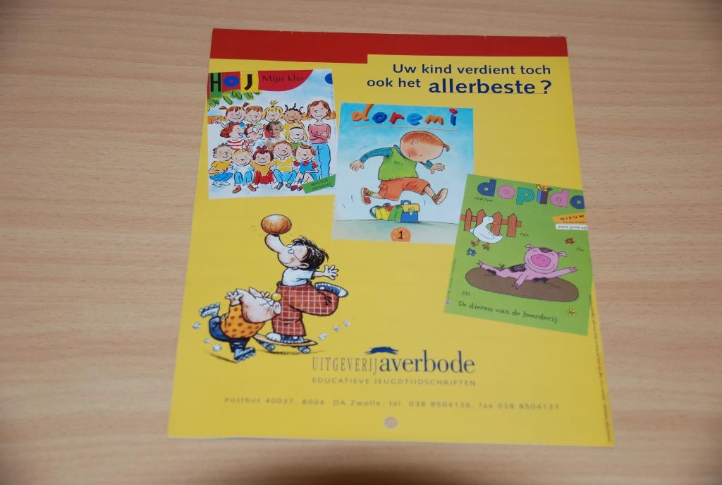 Verjaardagskalender met leuke strip tekeningen in kleur., Huis en Inrichting, Ophalen of Verzenden, Nieuw