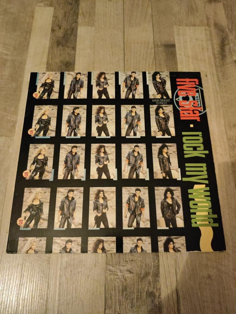 Te koop: 5 Star Rock my world maxi single LP, Ophalen of Verzenden, Zo goed als nieuw, 12 inch