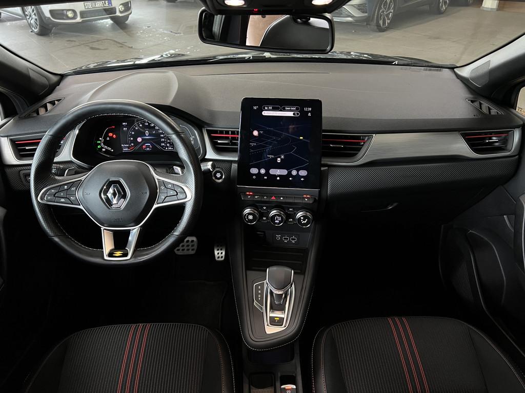 Renault Captur 1.3 TCe 140 R.S. Line | Groot Navi | Stoel, S, Gebruikt, Zwart, 4 cilinders, Leder en Stof