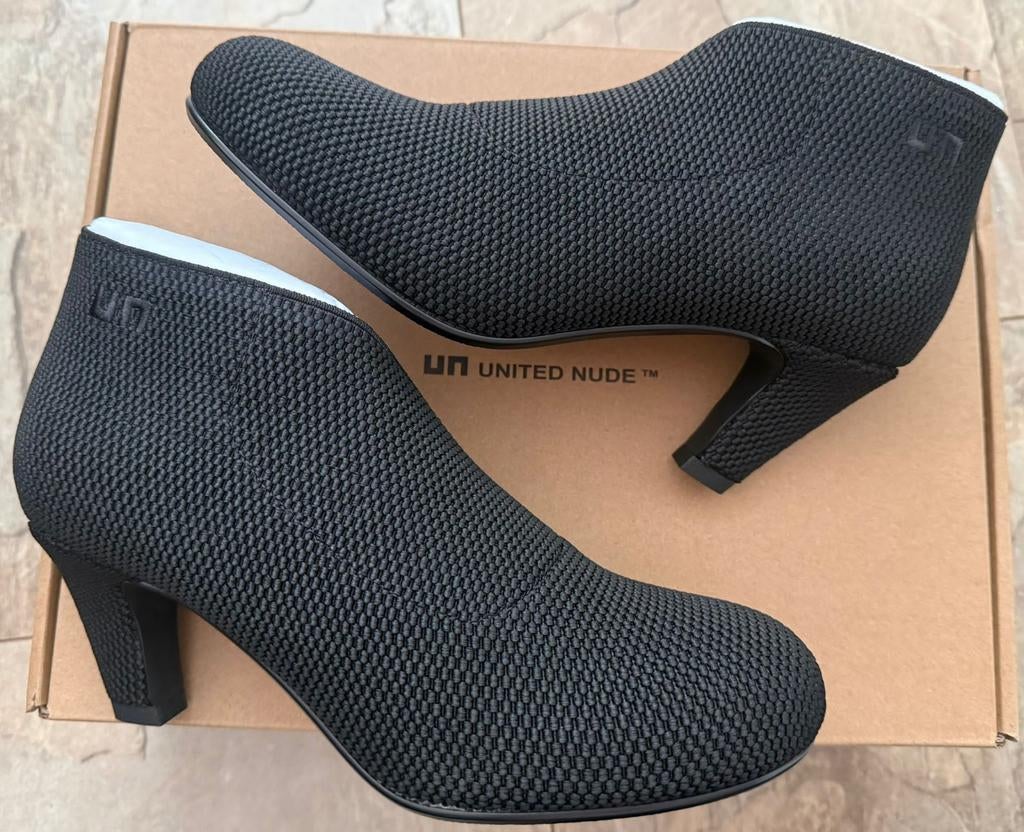 UN  united Fold Nude Schoenen Nieuw in Doos, United Nude, Zwart, Lage of Enkellaarzen, Nieuw