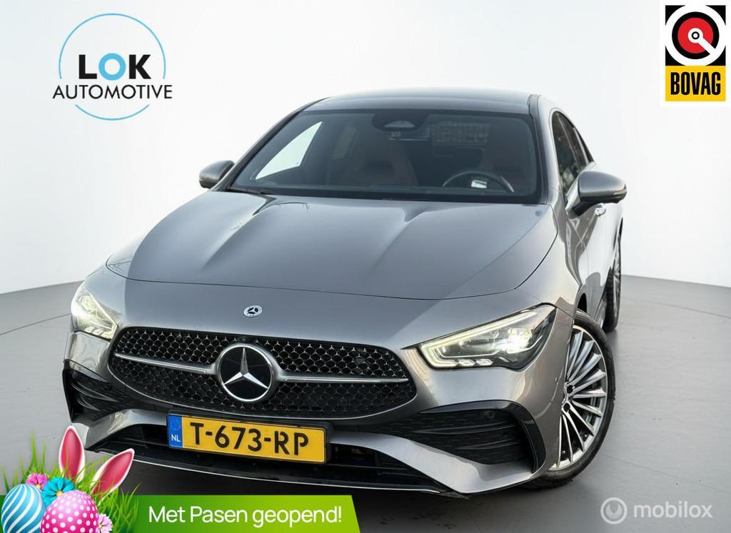 Mercedes CLA-klasse 180 AMG Line PANO|HUD|BURM|360CAMERA|LED, CLA, 136 pk, Gebruikt, Euro 6
