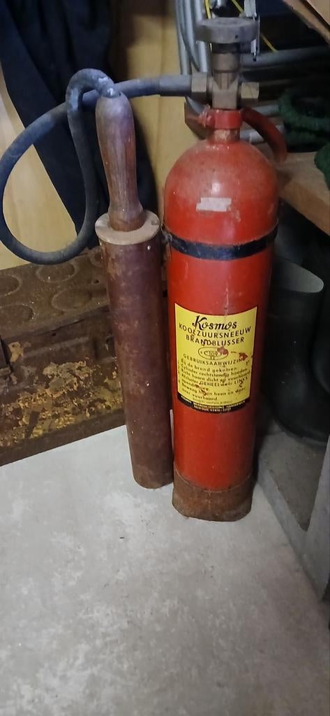 Brandblusser oud, Huis en Inrichting, Brandblussers en Brandkasten, Ophalen