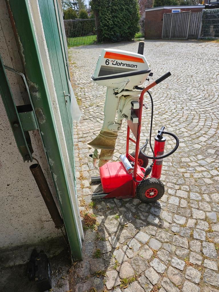 Johnson Sea Horse buitenboord motor., Ophalen, Gebruikt