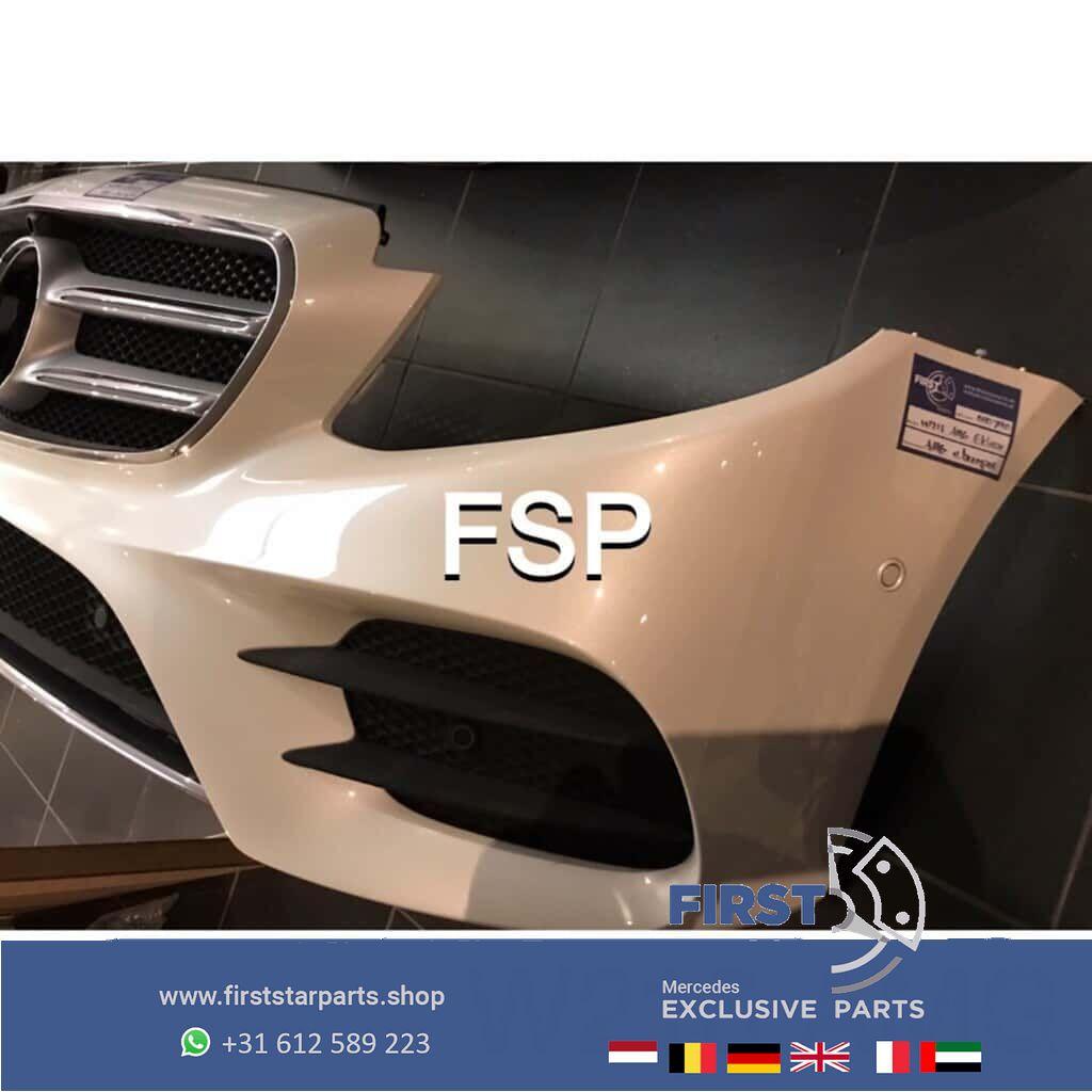 W213 AMG Voorbumper COMPLEET WIT Mercedes E Klasse 2016-2020, Auto-onderdelen, -, Voor, -, Bumper
