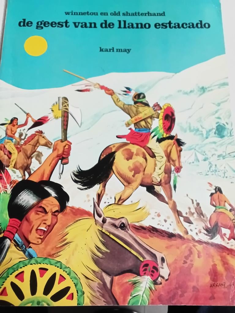 Winnetou en Old shatterhand,de geest van de llano estacado, Boeken, Stripboeken, Eén stripboek, Ophalen of Verzenden, Zo goed als nieuw