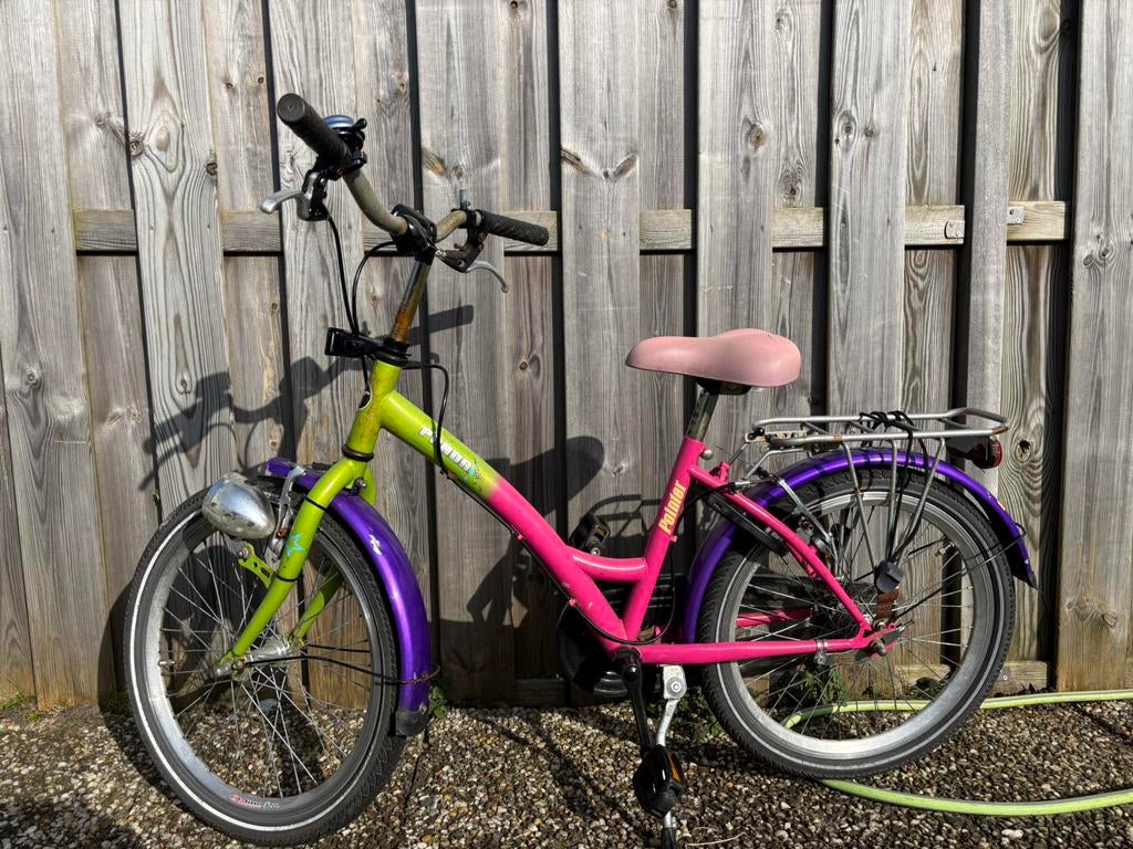 Pointer Panda Meisjesfiets – Rijdt perfect, Fietsen en Brommers, Ophalen, Gebruikt, 20 inch, Handrem