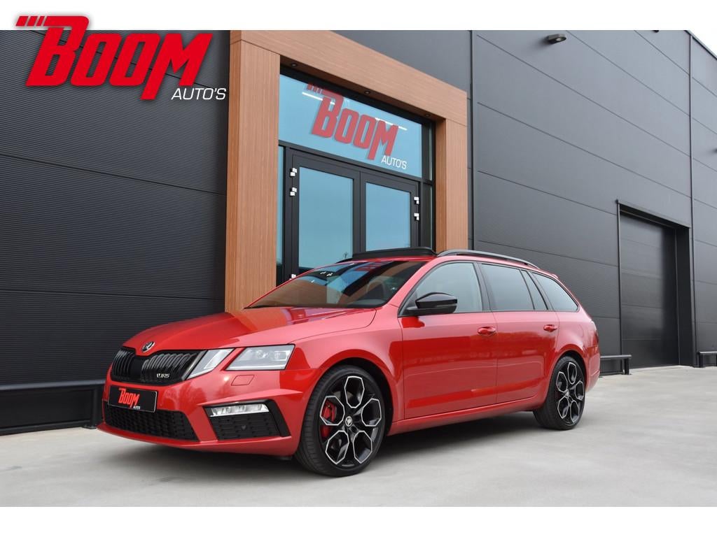 Skoda OCTAVIA 2.0 TSI RS 245PK PANODAK|ACC|VIRTUAL|TREKAAK|C, Auto's, Skoda, Gebruikt, 1984 cc, 1600 kg, 750 kg