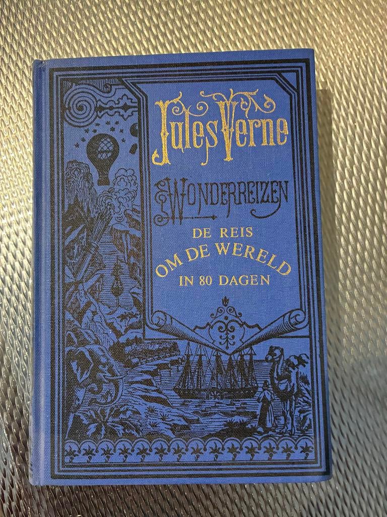 25 Boeken Jules Verne - Blauwe bandjes - 1979 - Nieuwstaat, Ophalen, Nieuw