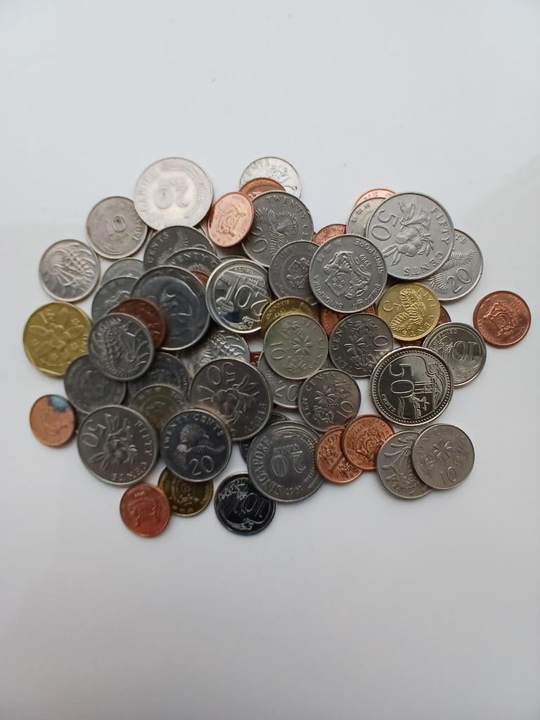 Munten Singapore, Ophalen, Zuidoost-Azië